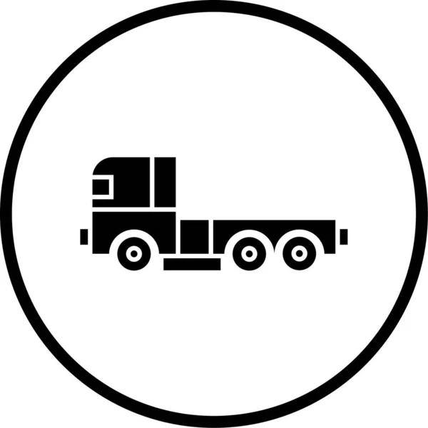 Lkw Symbol Vektor Illustration — Stockvektor