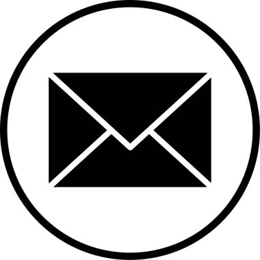 posta simgesi, vektör illüstrasyonu