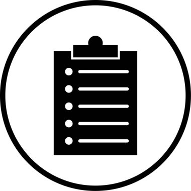 Pano simgesinin vektör illüstrasyonu