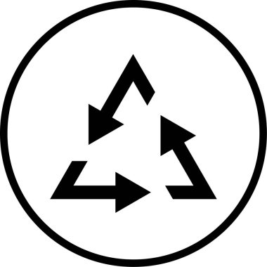 ok simgesinin vektör illüstrasyonu