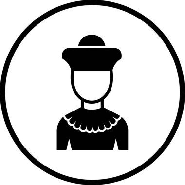 İnsan simgesinin vektör illüstrasyonu