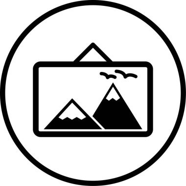 Bir resmin vektör illüstrasyonu