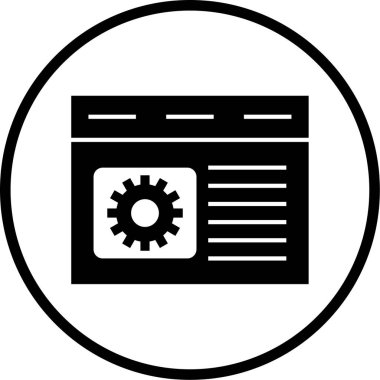 Kişisel ve ticari kullanım için vektör seo simgesi.