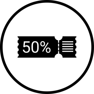 satış simgesi vektör illüstrasyonu