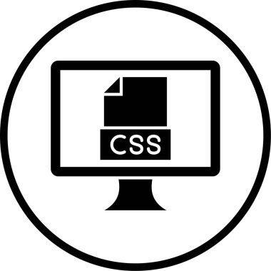 dosya biçimi simgesi, vektör illüstrasyonu