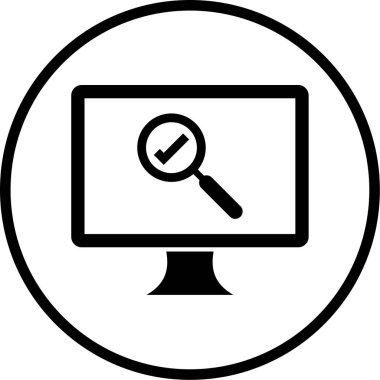 vektör bilgisayar simgesi illüstrasyonu