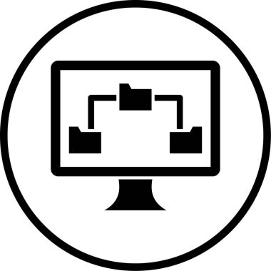 vektör bilgisayar simgesi illüstrasyonu