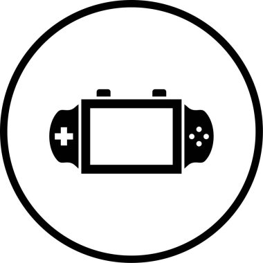 Oyun kolu. Web simgesi basit tasarım