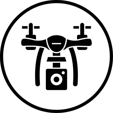 İHA. Web simgesi basit illüstrasyon