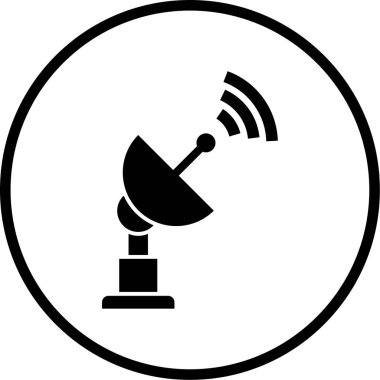 Kişisel ve ticari kullanım için resim simgesi. uydu