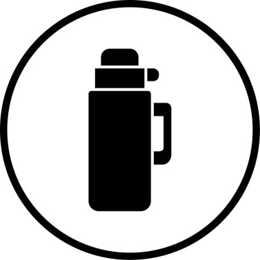 Kahve. Basit vektör illüstrasyonu