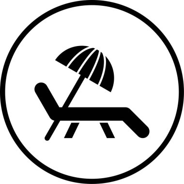 Plaj sandalyesi. Basit tasarım