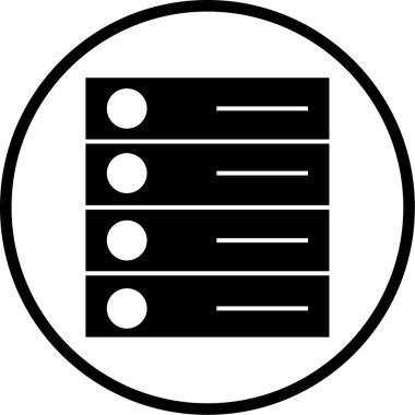 Seo simgesinin vektör illüstrasyonu