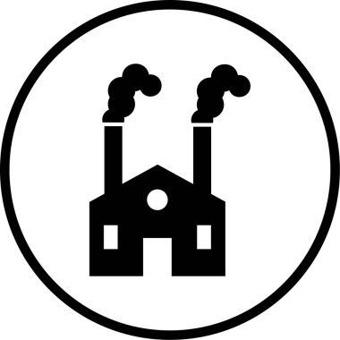 Bitki simgesinin vektör illüstrasyonu