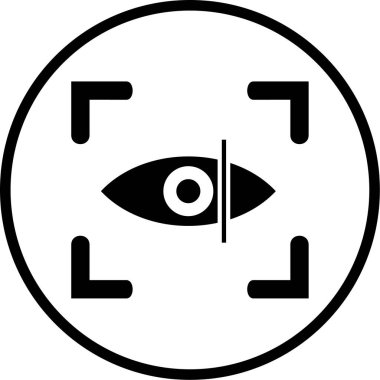 Seo ve teknoloji simgesinin vektör illüstrasyonu