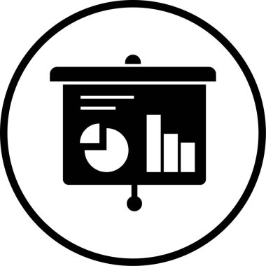 İş sunumu. Basit tasarım