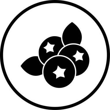 taze organik gıda vektör simgesi beyaz üzerinde izole