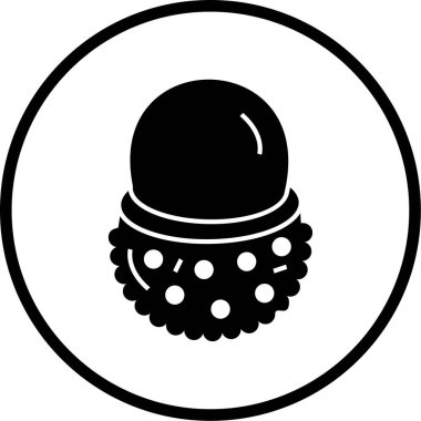 taze organik gıda vektör simgesi beyaz üzerinde izole