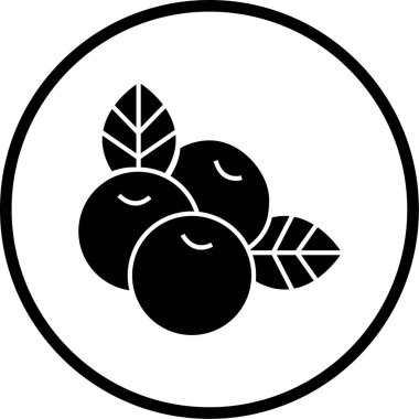 taze organik gıda vektör simgesi beyaz üzerinde izole