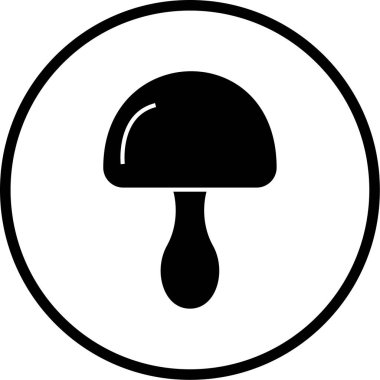 taze organik gıda vektör simgesi beyaz üzerinde izole