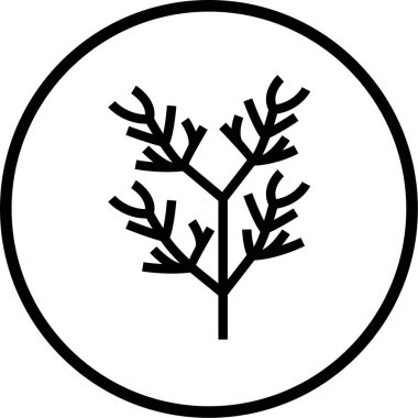 taze organik gıda vektör simgesi beyaz üzerinde izole