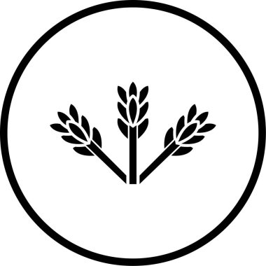 taze organik gıda vektör simgesi beyaz üzerinde izole