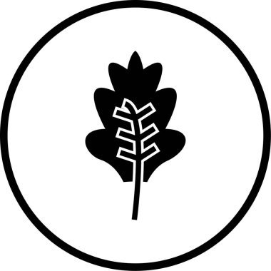 taze organik gıda vektör simgesi beyaz üzerinde izole