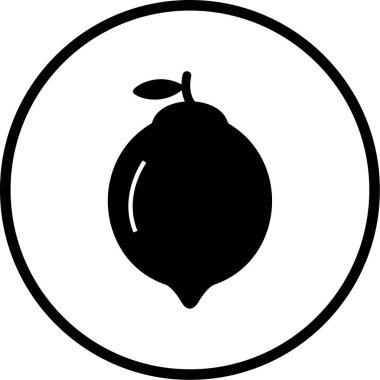 taze organik gıda vektör simgesi beyaz üzerinde izole