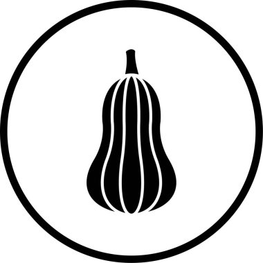 Sebze simgesinin vektör illüstrasyonu