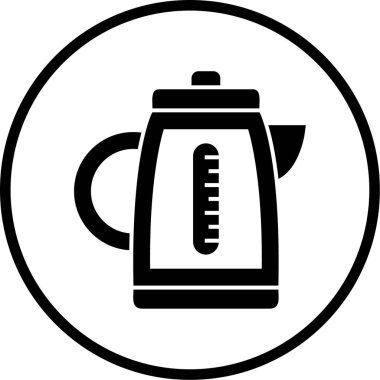 Çay çaydanlık kutsal kişilerin resmi, vektör çizim