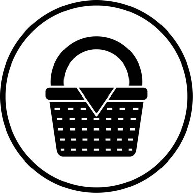 Alışveriş sepeti. Basit tasarım