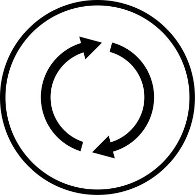 ok Ağı simgesi basit illüstrasyon