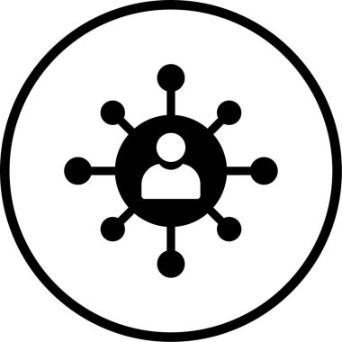 seo modern simgesinin vektör illüstrasyonu