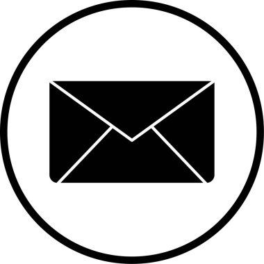 posta simgesi, vektör illüstrasyonu