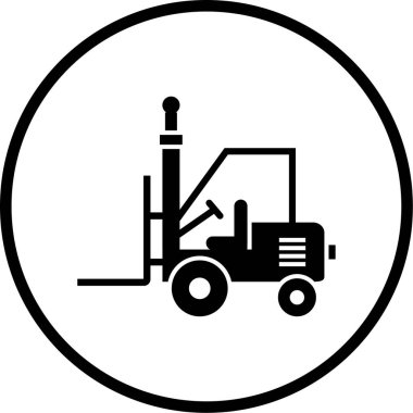 Bir kamyon simgesinin çizimi