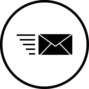 posta simgesi, vektör illüstrasyonu