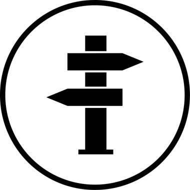 Projeniz için yön ok simgesi