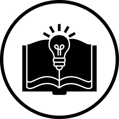 kitap simgesi, vektör illüstrasyonu