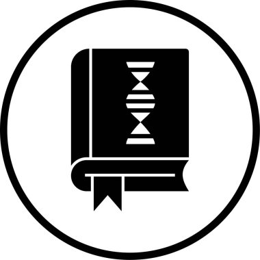 DNA simgesi vektör illüstrasyonu