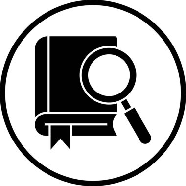 kitap simgesi, vektör illüstrasyonu