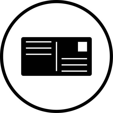 posta simgesi, vektör illüstrasyonu