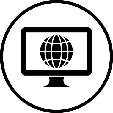 vektör bilgisayar simgesi illüstrasyonu