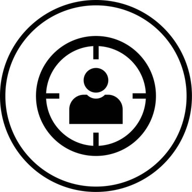 Seo simgesinin vektör illüstrasyonu