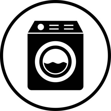 Çamaşır makinesi. Basit tasarım