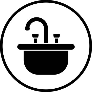 Kişisel ve ticari kullanım için resim simgesi. banyo 