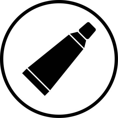 Tek bir simgenin vektör illüstrasyonu