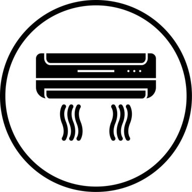 Klima simgesi, vektör illüstrasyonu