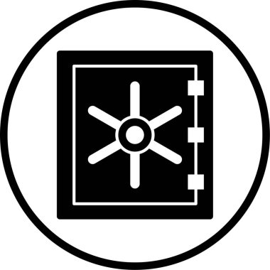 Güvenli simgenin vektör illüstrasyonu