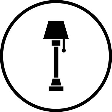 Lamba. Web simgesi basit illüstrasyon