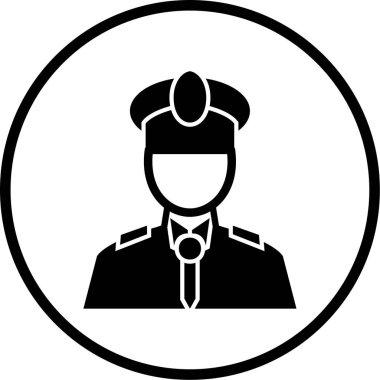 Bir adamın vektör illüstrasyonu 